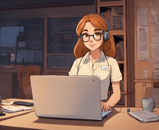 Hd Video Background Loops, Glasses, Computer, Table, Personal Computer, Vision Care