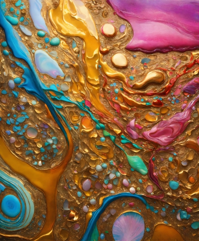 Instagram Stock Video, Organism, Art, Liquid, Pattern, Paint