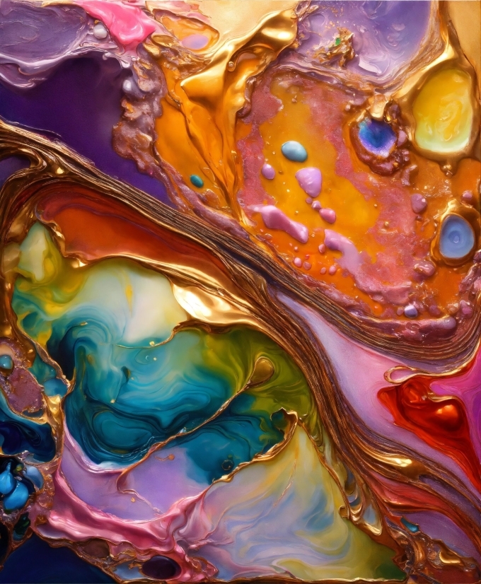 Liquid, Fluid, Paint, Art Paint, Art, Geological Phenomenon