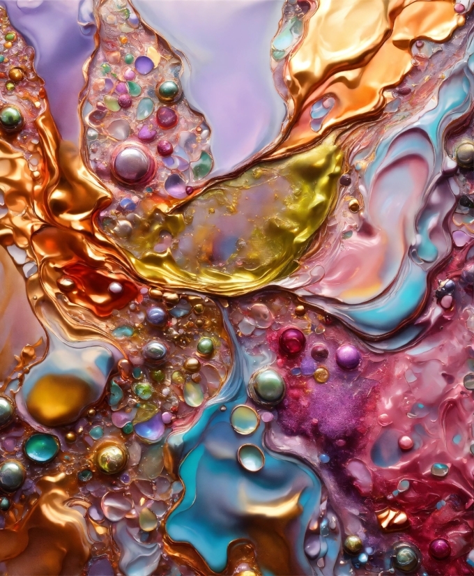 Liquid, Natural Material, Organism, Fluid, Art, Aqua