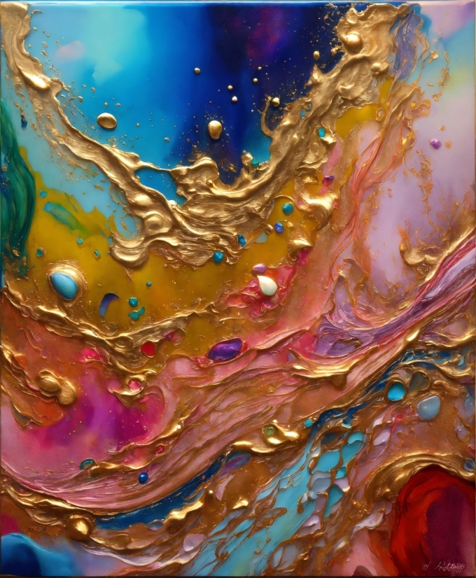 Liquid, Paint, Fluid, Water, Art, Geological Phenomenon