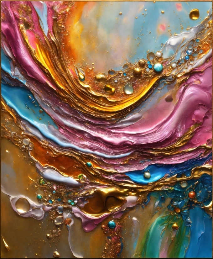 Liquid, Purple, Fluid, Art Paint, Paint, Water