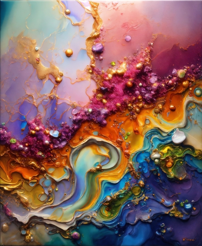 Liquid, Water, Purple, Fluid, Organism, Natural Landscape