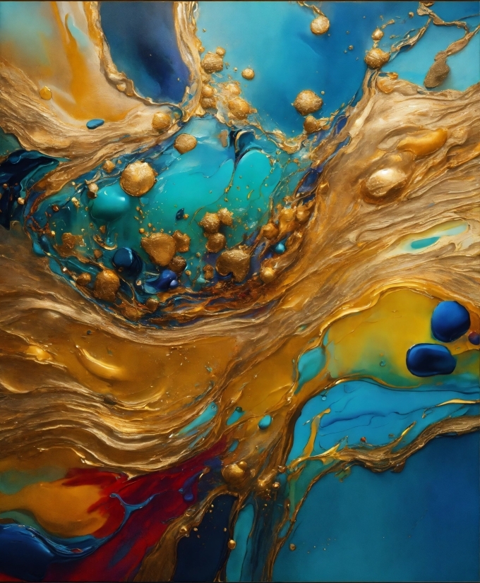 Live Background Video, Liquid, Art Paint, Water, Paint, Fluid