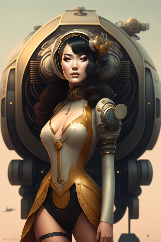 Logomaster Ai, Jasper Art Ai, Automaton, Cartoon, Art, Person