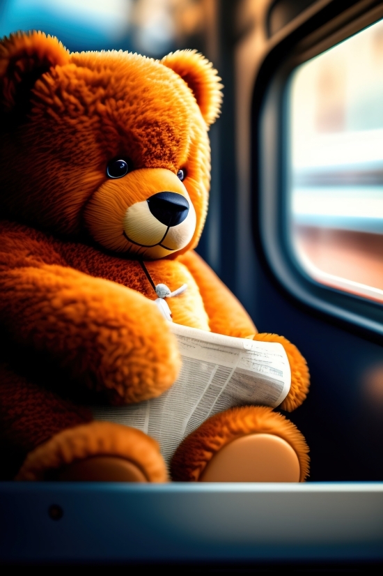 Midjourney Ai, Artificial Intelligence, Teddy, Plaything, Doll, Toy