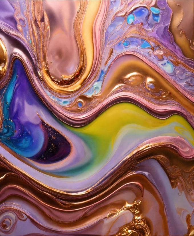 Motion Background, Light, Purple, Fluid, Organism, Liquid