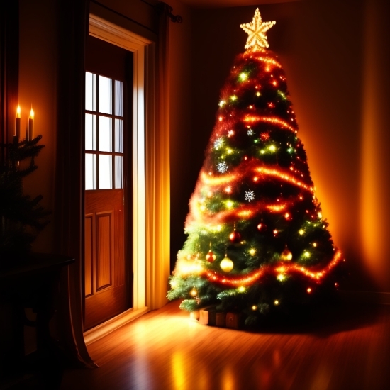 Multimedia Animations, Decoration, Tree, Holiday, Architecture, Sky