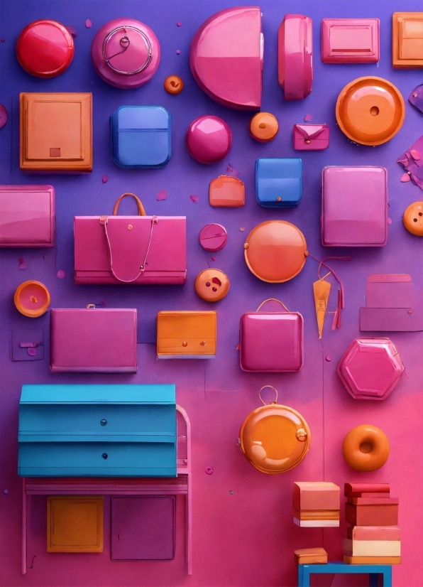 Music Stock Video, Purple, Blue, Orange, Pink, Font