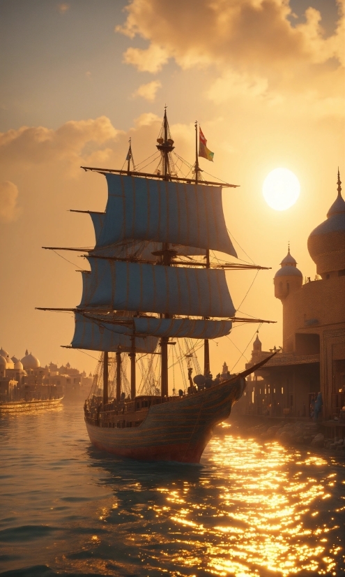 Nature Video Download 4k, Pirate, Ship, Vessel, Craft, Boat