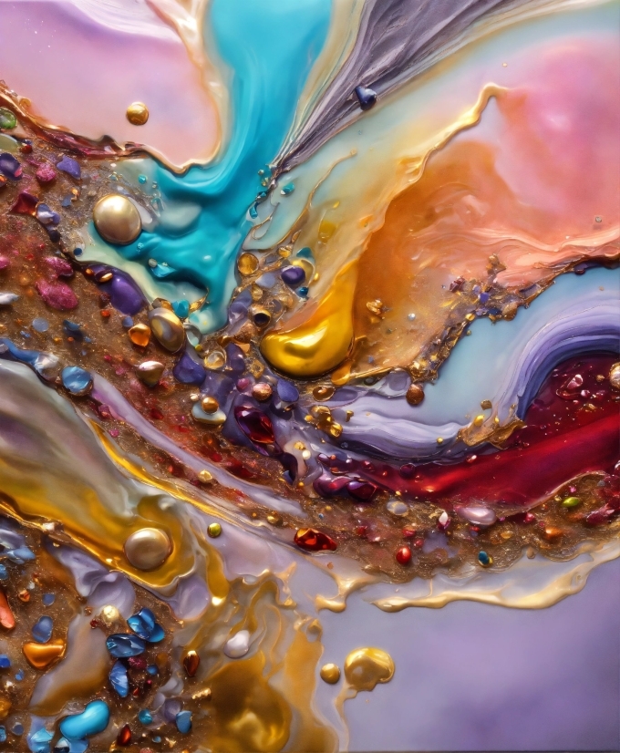 Neon Light Background Video, Liquid, Purple, Fluid, Organism, Art