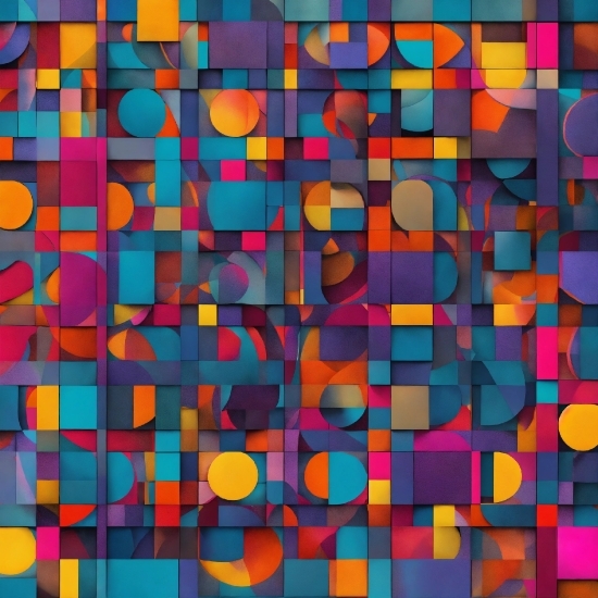 No Copyright Opening Video, Colorfulness, Rectangle, Textile, Orange, Art