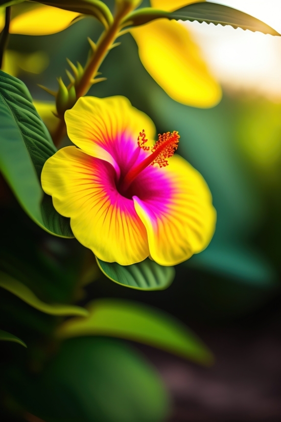 Openai Gpt Chat, Plant, Flower, Pollen, Yellow, Colorful
