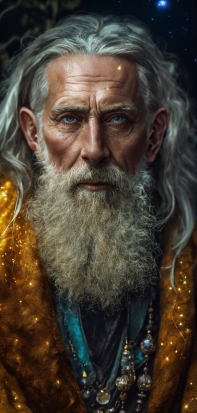 Outer Space Stock Footage Free, Mystic, Face, Man, Portrait, Senior