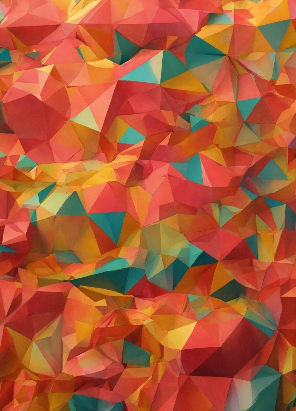 Paper Stock Video, Colorfulness, Orange, Textile, Triangle, Art