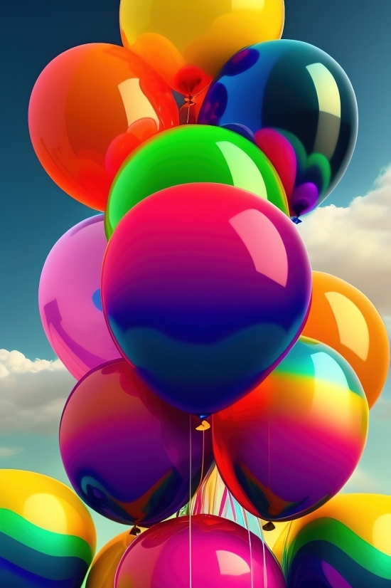 Picture Generator Ai Free, Ai To Make Art, Oxygen, Balloons, Balloon, Celebration