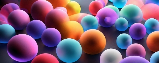 Powerpoint Slides Backgrounds, Colorfulness, Light, Orange, Balloon, Purple