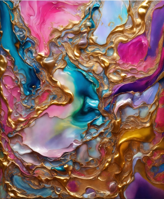 Psychedelic Stock Video, Liquid, Fluid, Organism, Aqua, Art