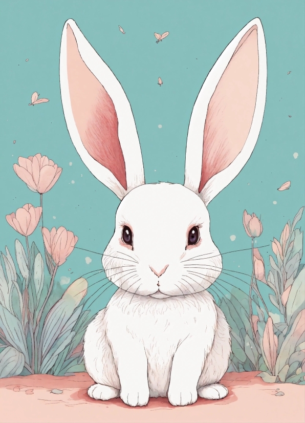 Rabbit, Cartoon, Bunny, Animal, Clip Art, Drawing