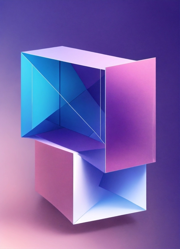 Rectangle, Purple, Triangle, Art, Violet, Electric Blue