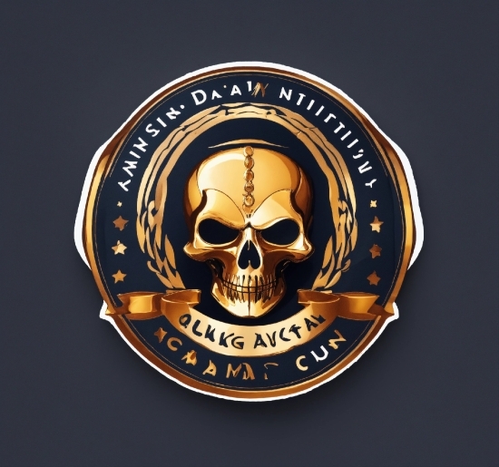 Royalty Free Archive Footage, Bone, Badge, Font, Crest, Skull