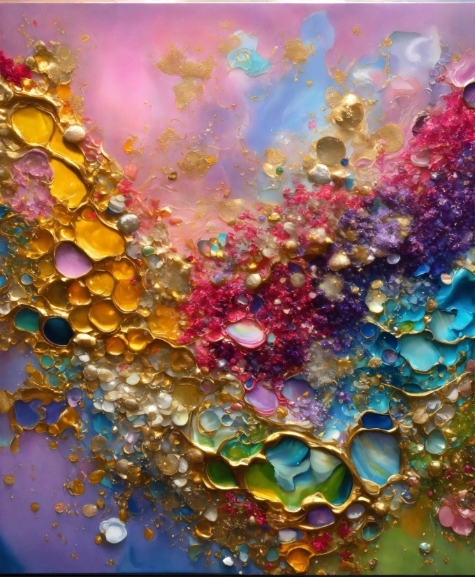 Royalty Free Video Clips, Liquid, Organism, Art, Paint, Magenta