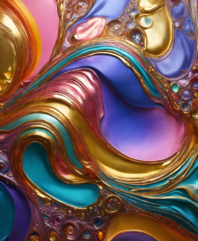 Royalty Free Video Download, Liquid, Purple, Fluid, Art, Aqua