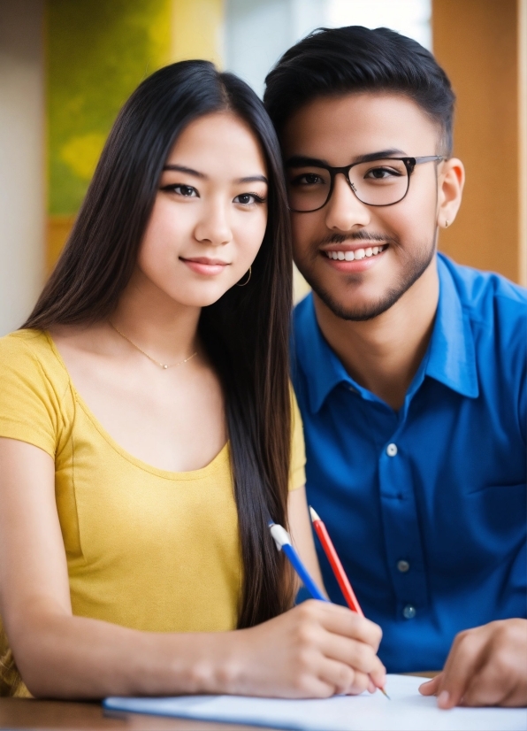 Royalty Stock Footage, Glasses, Smile, Facial Expression, Vision Care, Happy