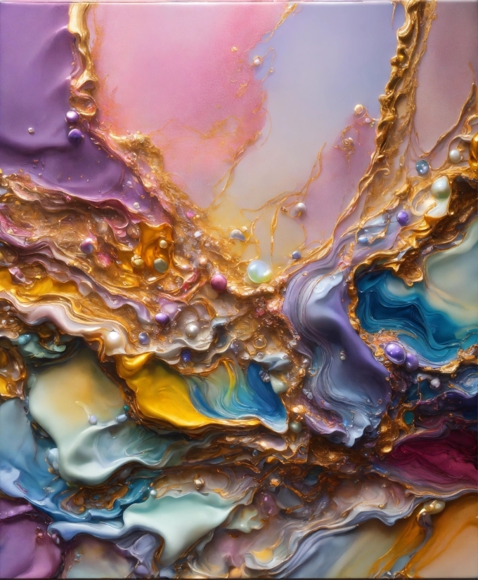 Short Stock Video, Liquid, Purple, Fluid, Organism, Art