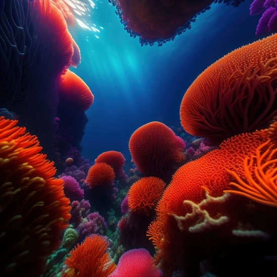 Stable Diffusion V1 5, Stable Diffusion V1 5, Reef, Anemone Fish, Underwater, Coral