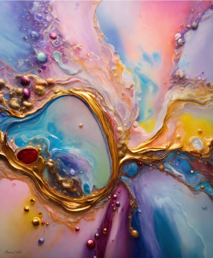 Stock Footage Pictures, Liquid, Paint, Fluid, Purple, Art