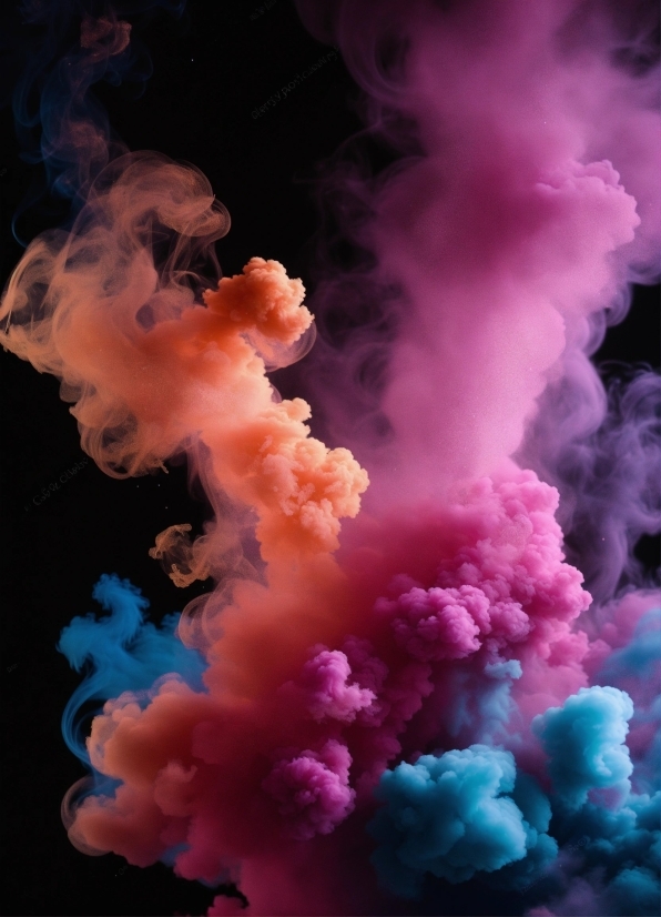 Stock Footage Subscription, Pink, Smoke, Gas, Event, Electric Blue