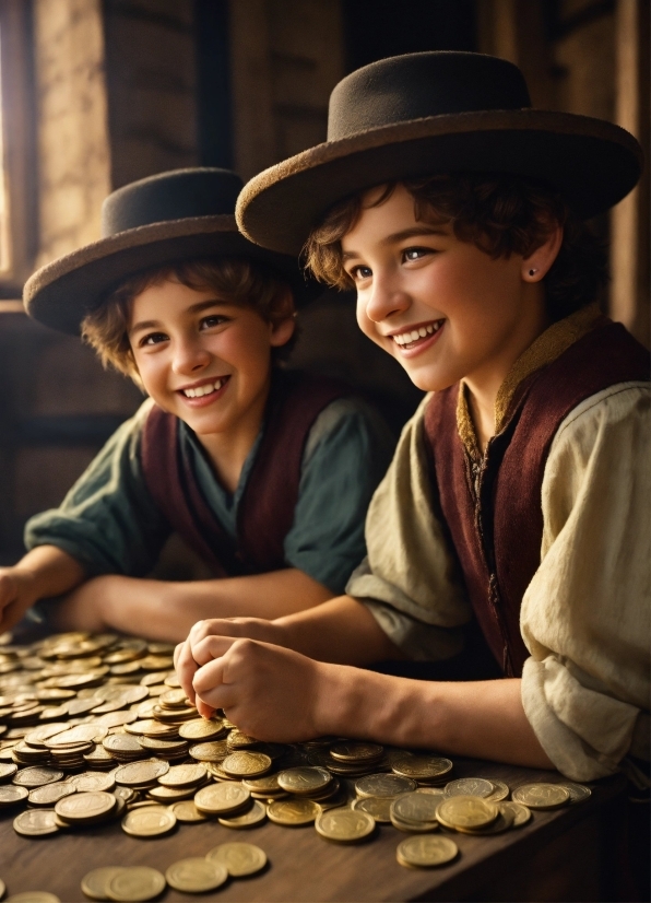 Stock Video Free, Smile, Photograph, Hat, Human, Flash Photography