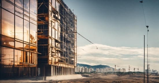 Times Square Stock Footage, Sky, Cloud, Building, Sunlight, Tower Block