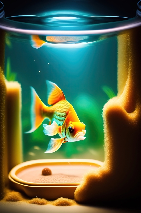 Using Ai For Concept Art, Using Ai For Concept Art, Aquarium, Event, Sport, Goldfish