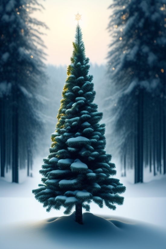 Video Background For Powerpoint, Decoration, Tree, Winter, Snow, Holiday