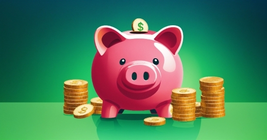 Video Background For Website, Saving, Toy, Piggy Bank, Wood, Snout