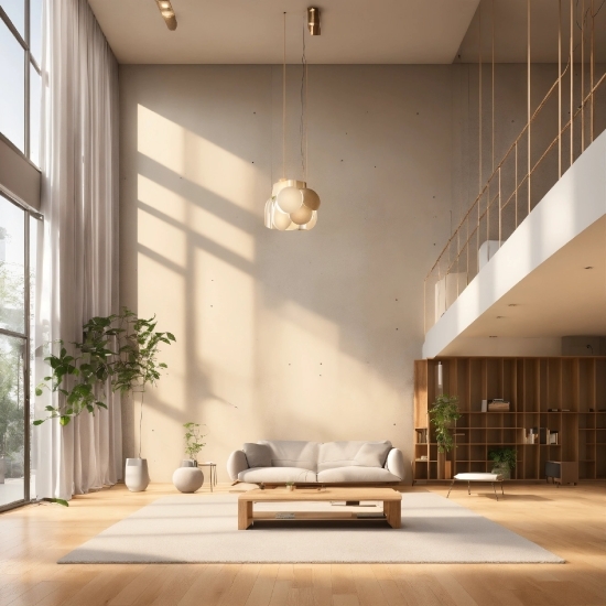 Waking Up Stock Footage, Plant, Furniture, Building, Window, Wood