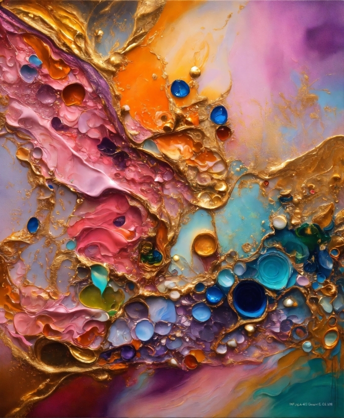 Waterfall Stock Video, Liquid, Art Paint, Paint, Fluid, Organism