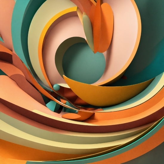 Windows 7 Video Background, Light, Azure, Orange, Art, Material Property