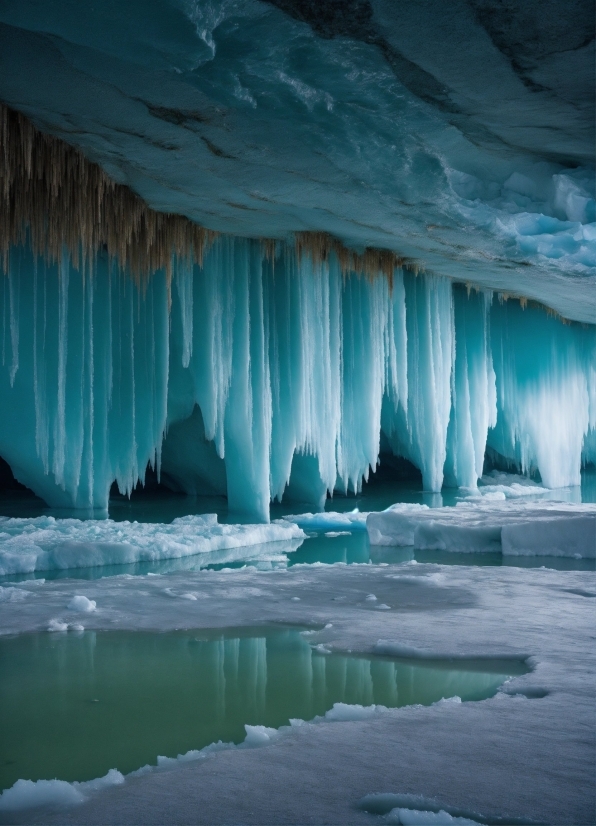 Aesthetic Stock Videos, Water, Water Resources, Snow, Natural Landscape, Polar Ice Cap