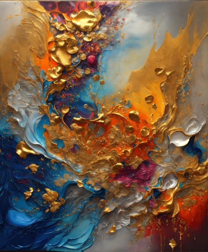 Ai Created Images Free, Liquid, Water, Paint, Fluid, Organism