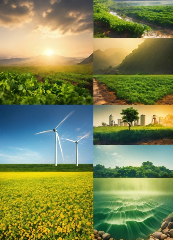 Ai Photo Generator Website, Cloud, Sky, Windmill, Atmosphere, Daytime