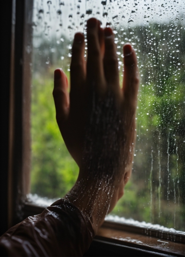 Ai Short Video, Hand, Water, Window, People In Nature, Light