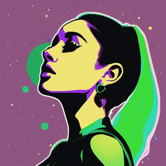 Alien Wallpaper, Facial Expression, Art, Font, Magenta, Illustration