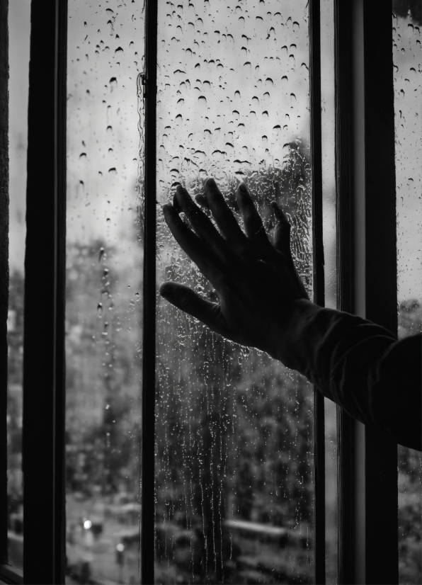 Black, Fixture, Wood, Black-and-white, Gesture, Window