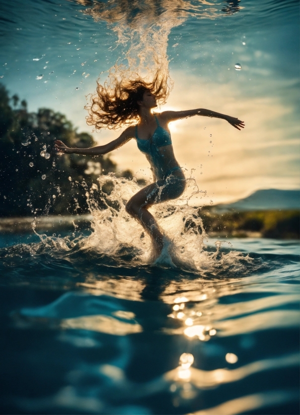 Blue Background Freepik, Water, Cloud, Sky, People In Nature, Azure