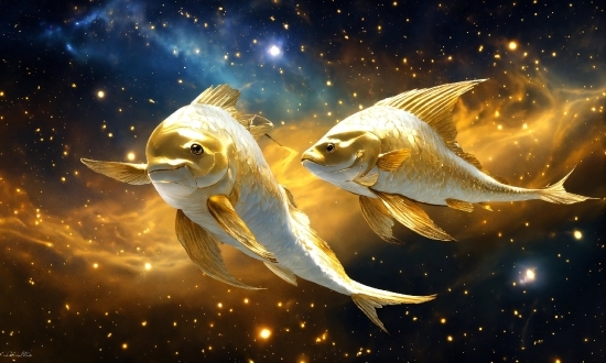 Cash Clipart, Fin, Gold, Art, Fish, Space