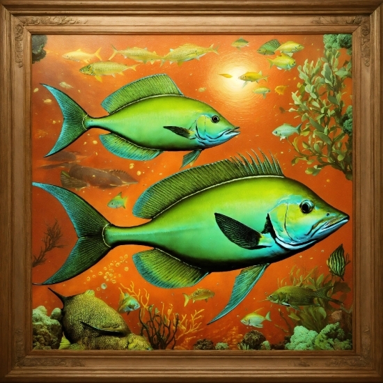 Chill Wallpaper Hd, Picture Frame, Green, Fin, Painting, Rectangle