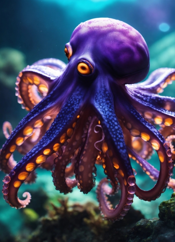 Christmas Free Wallpaper For Desktop, Marine Invertebrates, Underwater, Cephalopod, Organism, Marine Biology